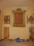 L'immagine si riferisce all'interno nel corso dei lavori di restauro.