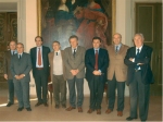 I rappresentanti dei soggetti firmatari del Comitato dei Sostenitori dell'Università degli Studi di Ferrara.