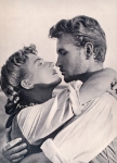 Carla del Poggio e Jacques Sernas in una scena de Il Mulino del Po, di Alberto Lattuada (1949).