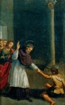 Scarsellino, Sant'Eligio guarisce lo storpio, Collezione Fondazione Cassa di Risparmio di Ferrara
