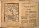 The Front of the Orlando Furioso by Ludovico Ariosto in the rare edition of 1516 also owned Renzo Bonfiglioli
