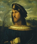 Altobello Melone, Cesare Borgia, Bergamo, Accademia Carrara.